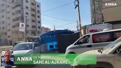 Gaza, a Nuseirat l'ospedale Al Awda cura persone anche in una tenda