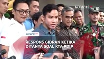 Respons Gibran Rakabuming Raka Ketika Ditanya soal KTA PDIP usai Tes Kesehatan di RSPAD