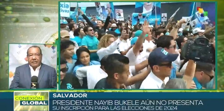 Tribunal Supremo Electoral de El Salvador concluye inscripción de candidatura presidencial