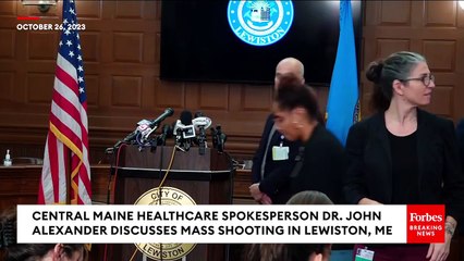 Top Maine Healthcare Official Holds Press Briefing After Deadly Mass Shooting