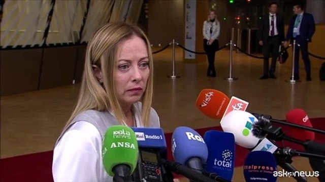 Migranti, Meloni: bene von der Leyen, Ue avanti concretamente