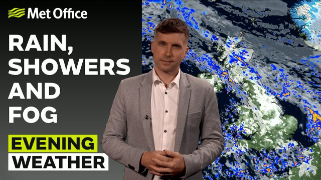 Met Office Evening Weather Forecast 26/10/23 – Remaining notably unsettled