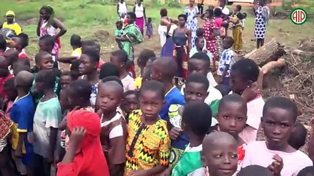 Région-Bondoukou /L’ONG Agir Ensemble offre un forage d’eau aux populations de Djom à Gouméré