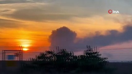 İsrail bombardımana tuttu! Gazze'de dumanlar gökyüzünü kapladı