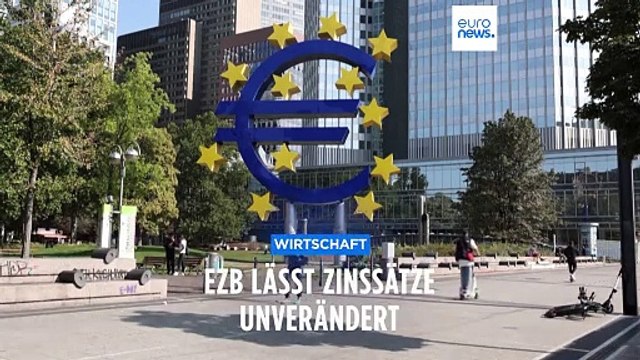Leitzins bleibt bei 4,5 Prozent: EZB lässt Zinsen diesmal unverändert