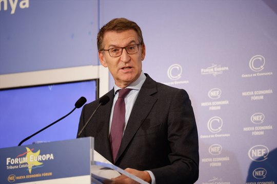 Feijóo defiende en Bruselas a Israel y dice que el Gobierno de Netanyahu no está produciendo un genocidio