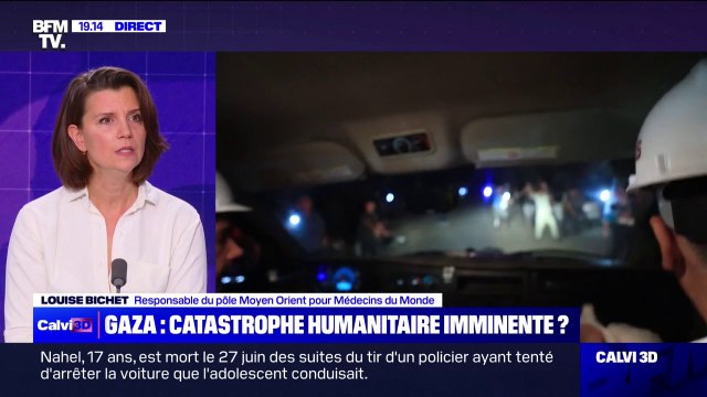 Louise Bichet (responsable du pôle Moyen-Orient pour Médecins du Monde): On demande de manière très ferme un cessez-le-feu pour Gaza