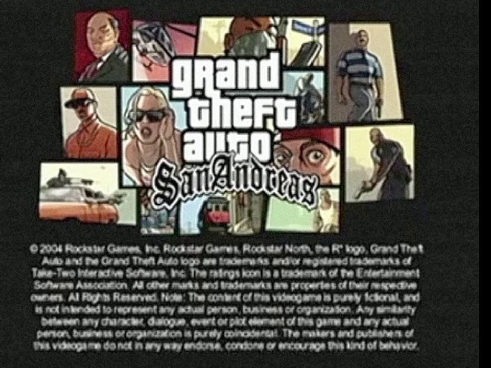 Grand Theft Auto San Andreas (PlayStation 2) Gameplay