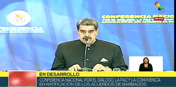 Nicolás Maduro: Tenemos que consolidar el levantamiento total de las sanciones coercitivas
