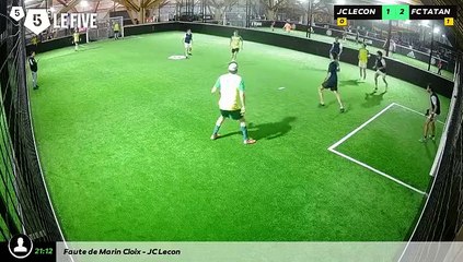 Faute de Adrien Guillon Verne - FC TATANE