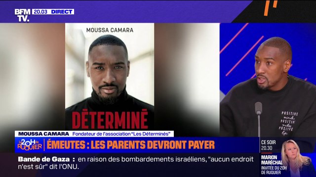 Plan anti-émeutes: Il faut de la fermeté, mais il faut aussi des mesures qui peuvent accompagner les parents , pour Moussa, Camara (fondateur de l’association “Les Déterminés”)