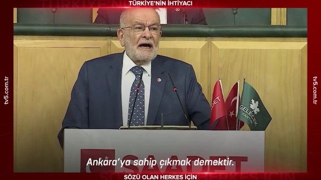 Karamollaoğlu: Kudüs’e sahip çıkmak demek, Ankara’ya sahip çıkmak demektir