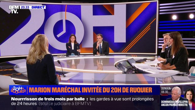 Plan anti-émeutes du gouvernement: C'est très en deçà de ce que ça devrait être estime Marion Maréchal, tête liste Reconquête aux européennes