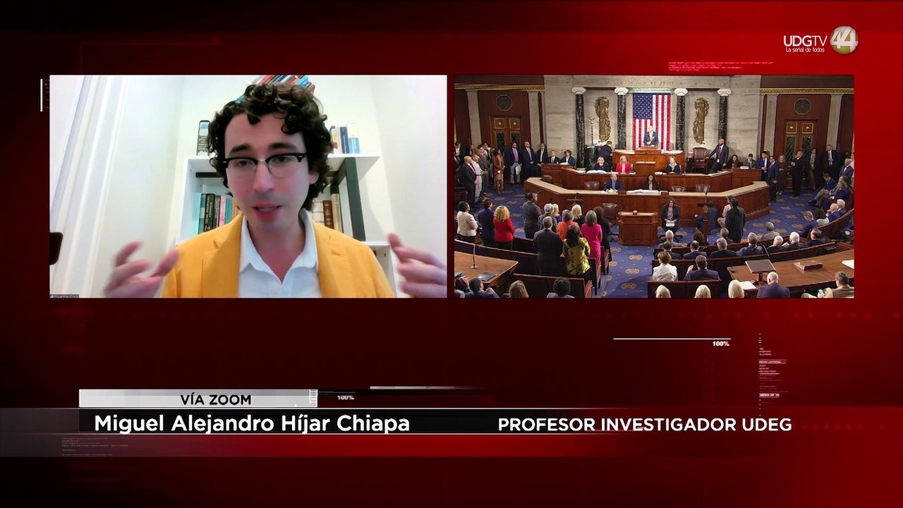 El caos en el Congreso de los Estados Unidos: Miguel Alejandro Hijar