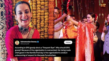 Kangana Ranaut ने Subramanian Swamy को दिया करारा जवाब राजनेता पर साधा निशाना ||