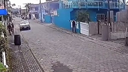 Troca de tiros entre policial à paisana e suspeito de tráfico é registrada em Navegantes, Santa Catarina