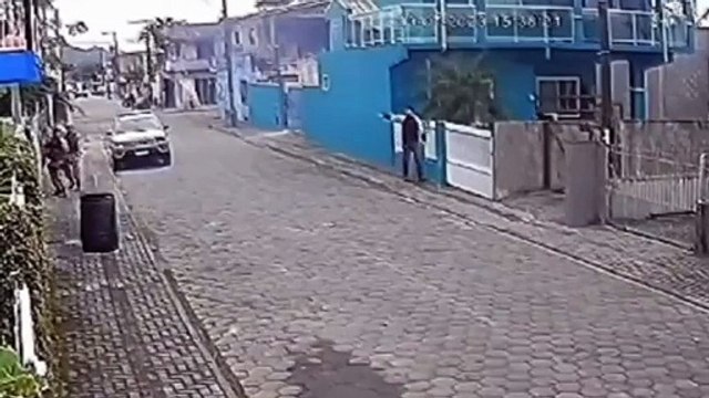Troca de tiros entre policial à paisana e suspeito de tráfico é registrada em Navegantes, Santa Catarina