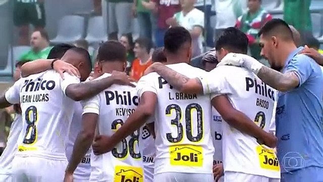 Campeonato Brasileiro 2023 Palmeiras x Santos (26ª rod) com Everaldo Marques (Globo) 1º tempo