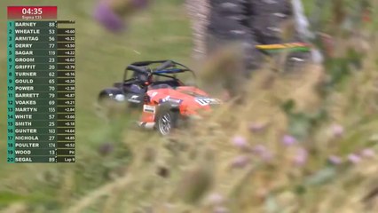 Caterham Academy Sigma 135 2023 Thruxton Race 2 Gunter Big Crash