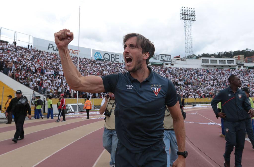 Entrevista Luis Zubeldía, DT LDU Quito - Final Copa Sudamericana