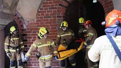 Ćwiczenia "Zamek 23" w Muzeum Zamkowym w Malborku