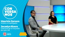 Conversamos con Mauricio Zamora, músico, y Jocselyn Rivera, directora de la Orquesta de León XIII