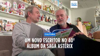 O "Íris Branco", 40° álbum da saga Astérix já está a venda