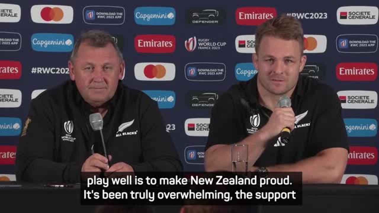 Emotional All Blacks captain Cane determined to make New Zealand proud in World Cup Final