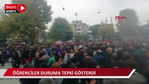 8 bin 100 liselinin katıldığı 'Türk Bayrağı' koreografisi yapılamadı, öğrenciler duruma tepki gösterdi