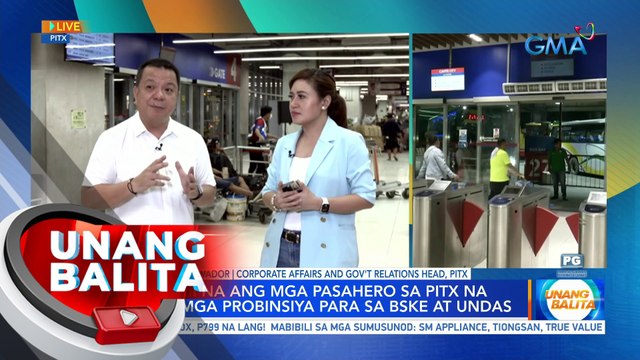 Dumarami na ang mga pasahero sa PITX na uuwi sa mga probinsya para sa BSKE at Undas | UB