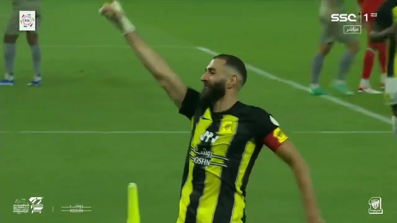 أهداف مباراة الاتحاد 2 x الحزم دوري روشن السعودي 23_24 الجولة 11 _ Al Ittihad × Al Hazm goals