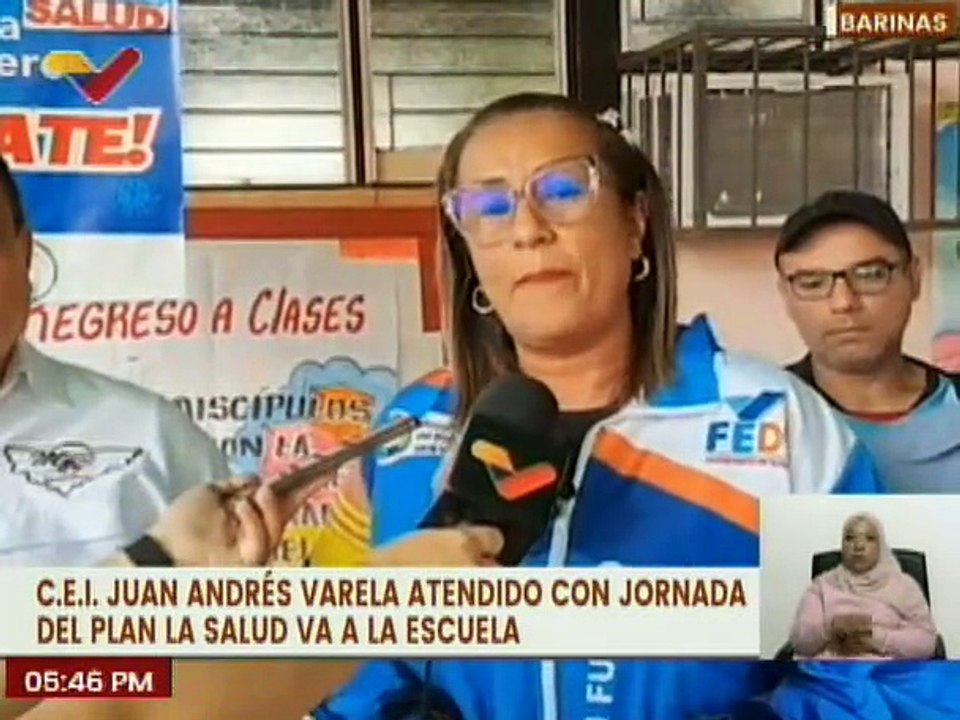 Barinas | Activan Plan la Salud va a la Escuela en los 12 municipios de la entidad