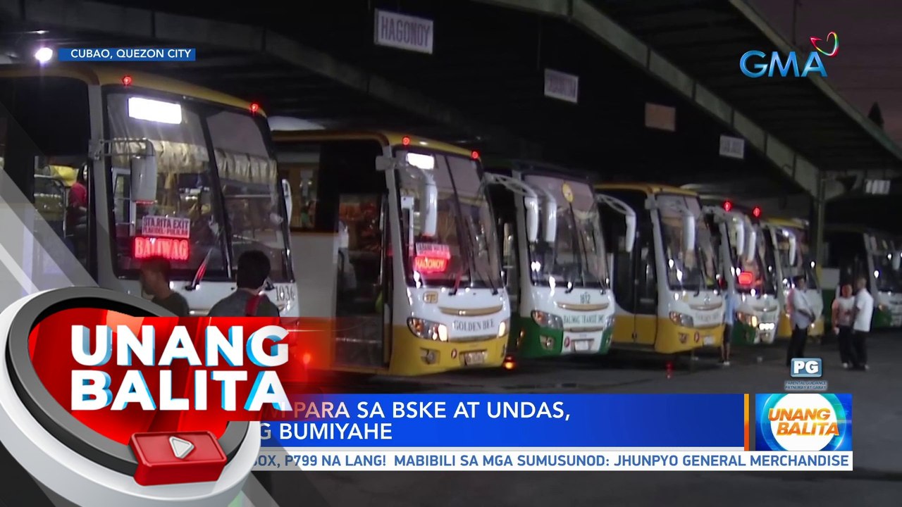 Ilang uuwi para sa BSKE at Undas, maagang bumiyahe | UB