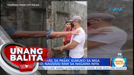 Pulis na namaril sa Pasay; Sumuko sa mga awtoridad; Nagsisisi raw sa nagawa niya | UB