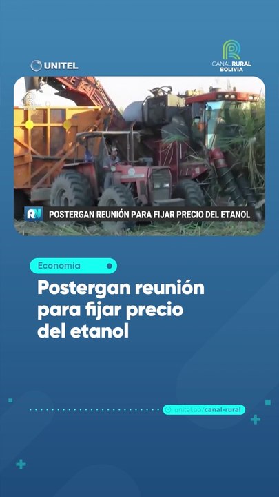 Postergan reunión para fijar precio del etanol