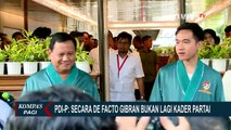 Gibran Jadi Bacawapres Prabowo, PDIP: Secara De Facto Bukan Lagi Kader Partai