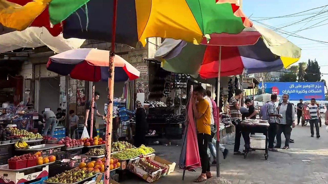 Gaza Palestine  Walking Tour _ Gaza Strip Before The Attack 2023