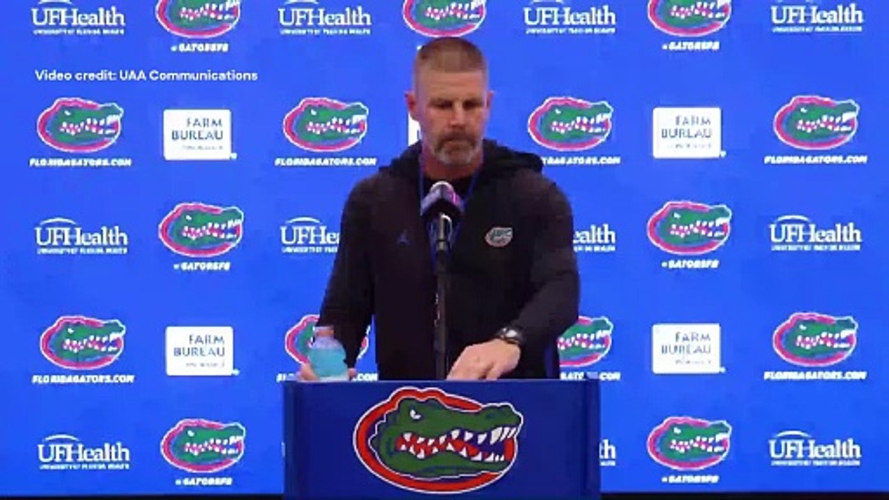 Florida's Billy Napier Talks Brock Bowers, Roster Depth