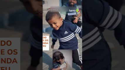 Criança que apareceu tremendo de medo em Gaza está bem, mostra jornalista