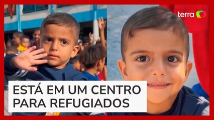 Criança que apareceu tremendo de medo em Gaza está bem, mostra jornalista