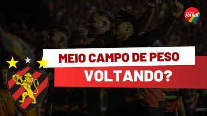 MEIO CAMPO DE PESO fica a disposição novamente no SPORT para jogo contra o CEARÁ; VEJA QUEM É