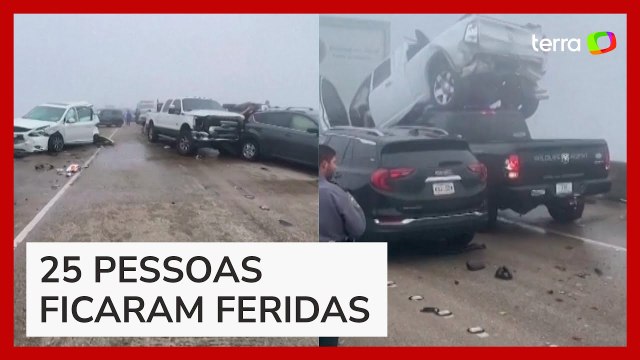 'Super neblina' causa engavetamento com 158 veículos e deixa sete mortos nos EUA