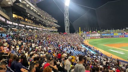 Así se encuentra el Monumental en el primer duelo entre Magallanes y Caracas