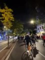 Un coche atropella a varios ciclistas en Madrid en una marcha por Palestina y se da a la fuga