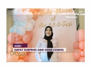 Aurel Hermansyah Dapat Pesta Kejutan Jelang Lahiran dari Geng Cendol