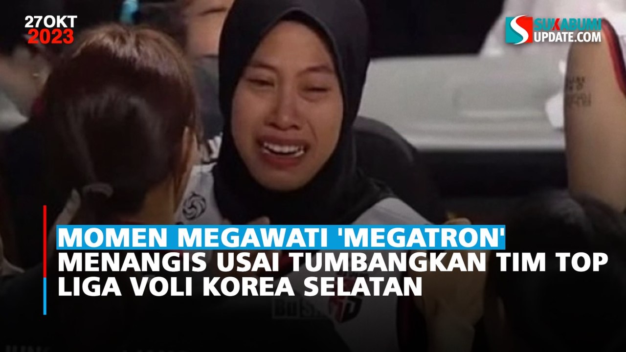 Momen Megawati 'Megatron' Menangis usai Tumbangkan Tim Top Liga Voli Korea Selatan