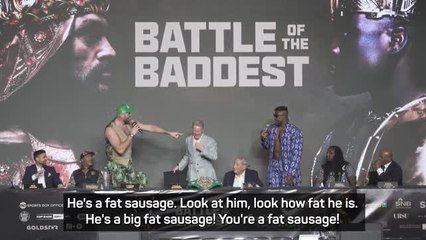 Ngannou lands verbal jab on Fury ahead of Riyadh bout