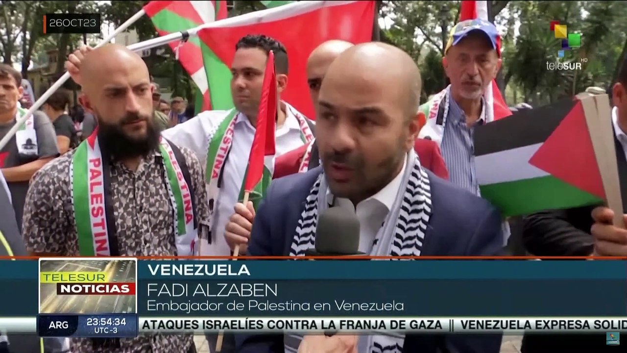 Asamblea Nacional de Venezuela entrega Acuerdo de Respaldo al pueblo de Palestina