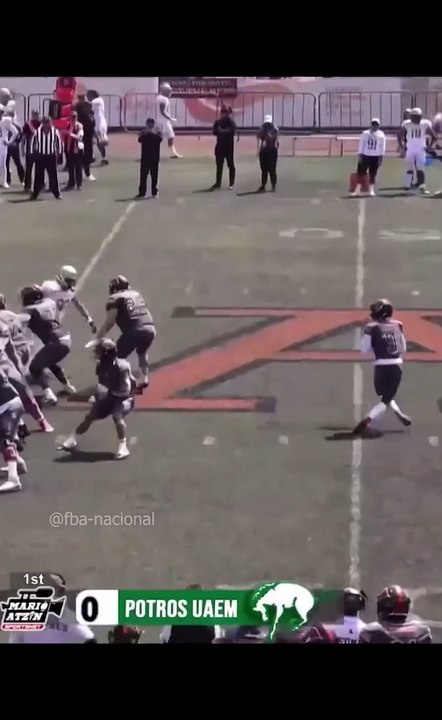 Boom, bombazo a la zona y touchdown, onefa #touchdown #onefa #collegefootball #highlights #football