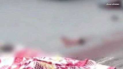 चूरू: ट्रक ने बाइक को मारी टक्कर, सड़क पर बिछी लाश, मौके पर जुटी भीड़